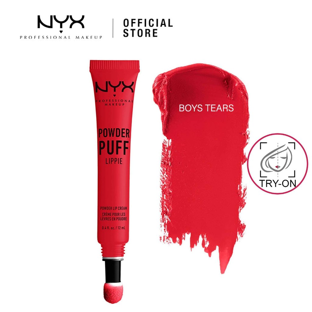 NYX Professional Makeup Powder Puff Lippie Lip Cream Shopee Malaysia