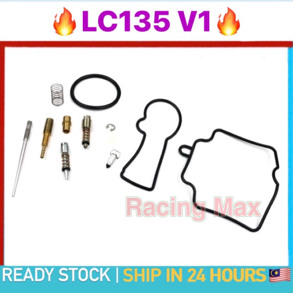 YAMAHA 135LC LC135 V1 LCV1 CARBURETOR REPAIR KIT TAIWAN KARBURETOR ...