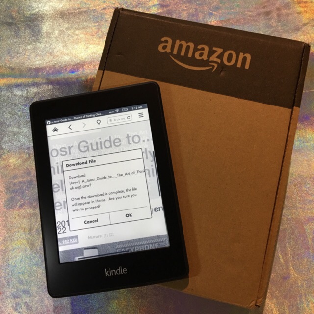 Kindle Paperwhite (1st Generation) 2GB, Wifi, 6" E Ink Display Black