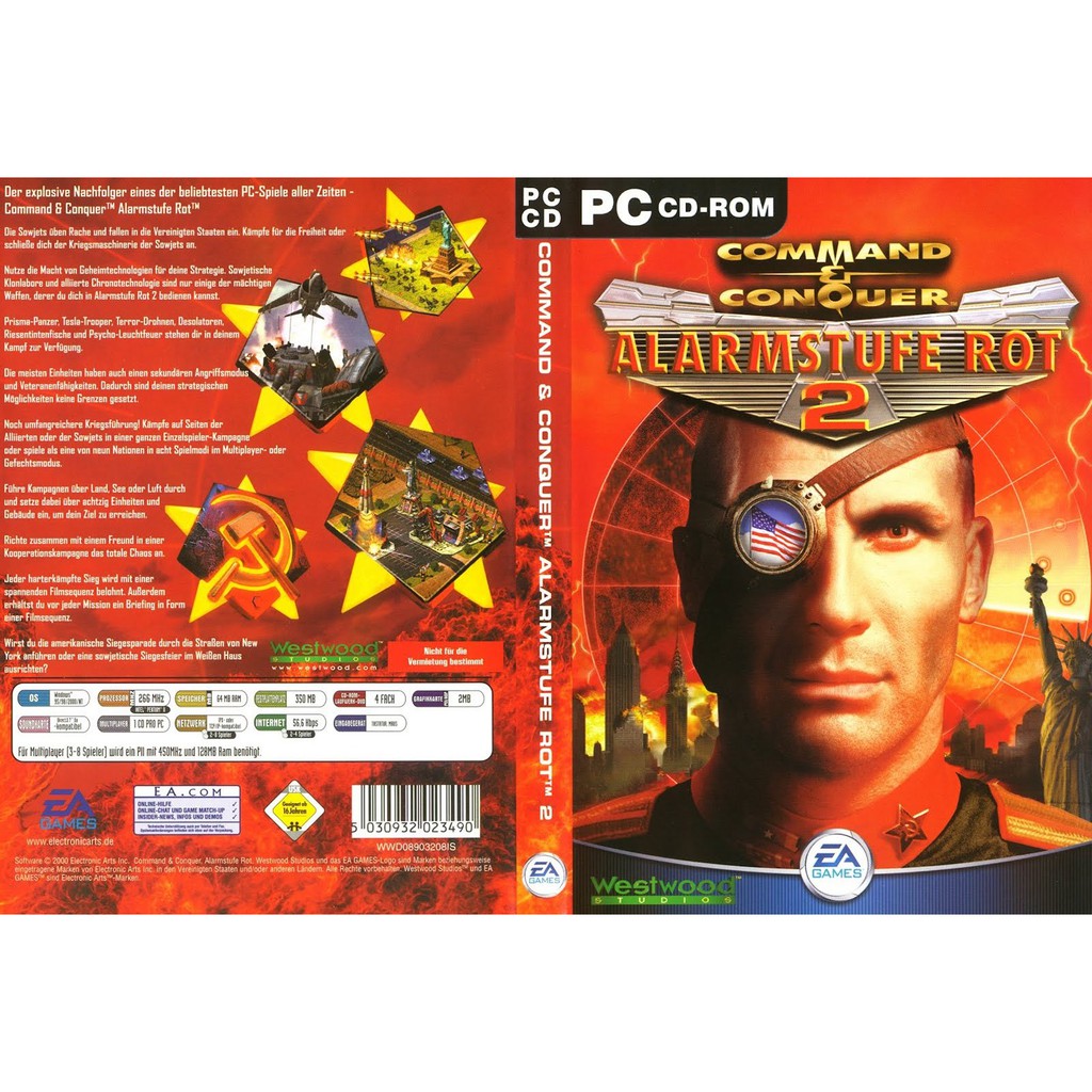 [PC GAME] Command & Conquer: Red Alert 2 ISO FILE DIGITAL DOWNLOAD ...