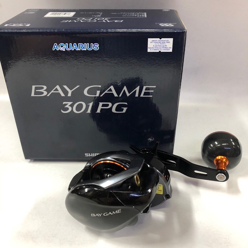 シマノベイゲーム301PG （Shimano Bay Game 301PG - Clear Spool）