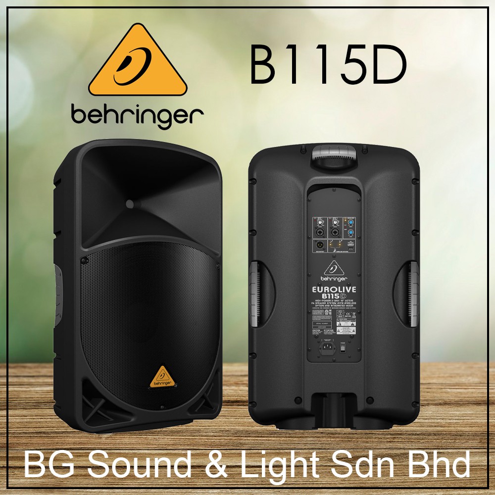 Behringer b115d hot sale bluetooth