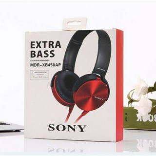Sony MDR-XB650BT EXTRA BASS Bluetooth Wireless Headphones Red