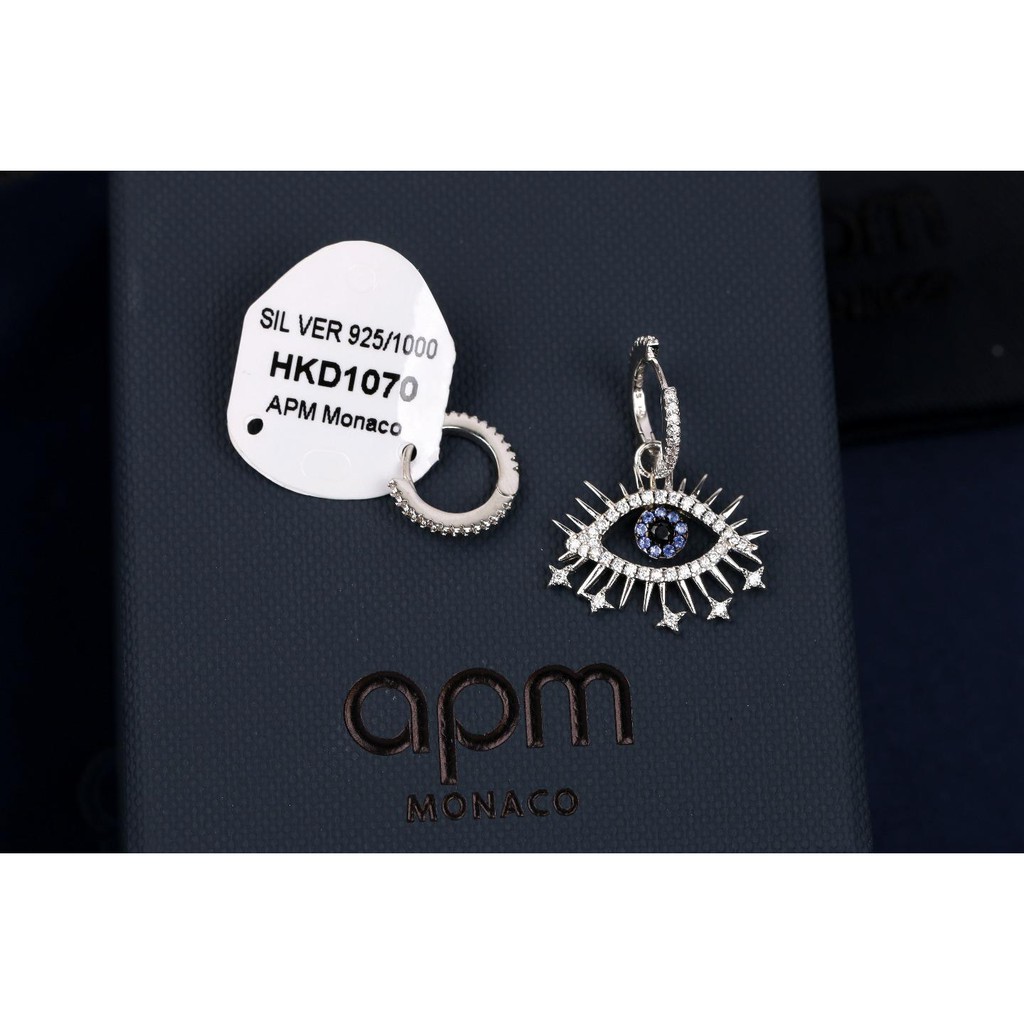 APM Monaco Lucky Eye Earrings necklace accessories gold necklace