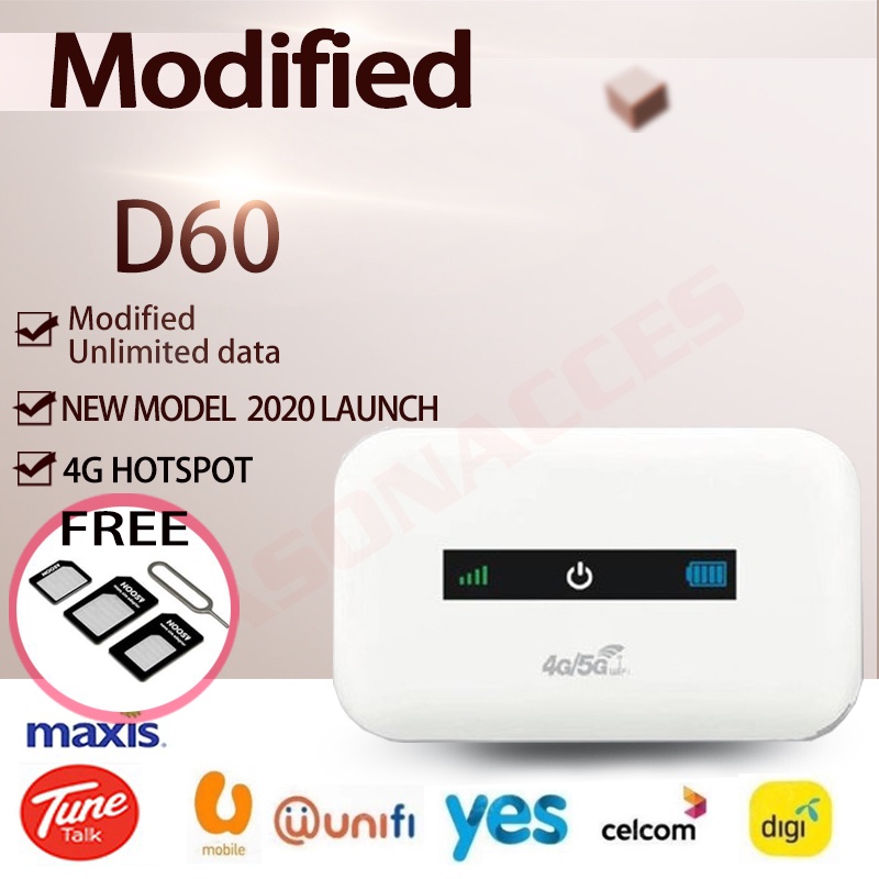 Modified Unlimited 4G LTE Pocket Wifi Modem Portable Wifi Modem Wifi Sim Card Unlimited Hotspot