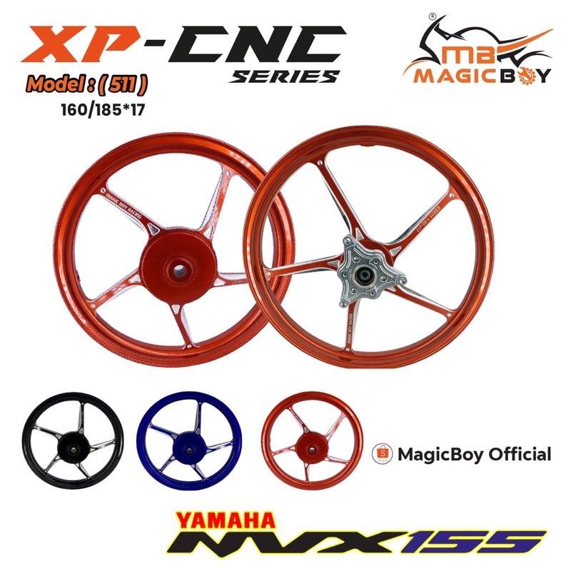 MAGIC BOY CNC RIM FG511 NVX155 V1-V2 1.60/1.85-17 | Shopee Malaysia