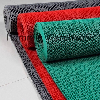 Anti Slip PVC Rubber Floor Mat, Round Studs Shape, Red Water Proof,  non-slip rubber plastic carpet kitchen corridor stairs water-resistant and  flame-retardant from