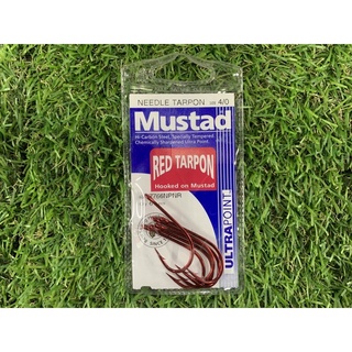 Mustad Tarpon Red 7766NPNR ~ Fishing Bait Hook