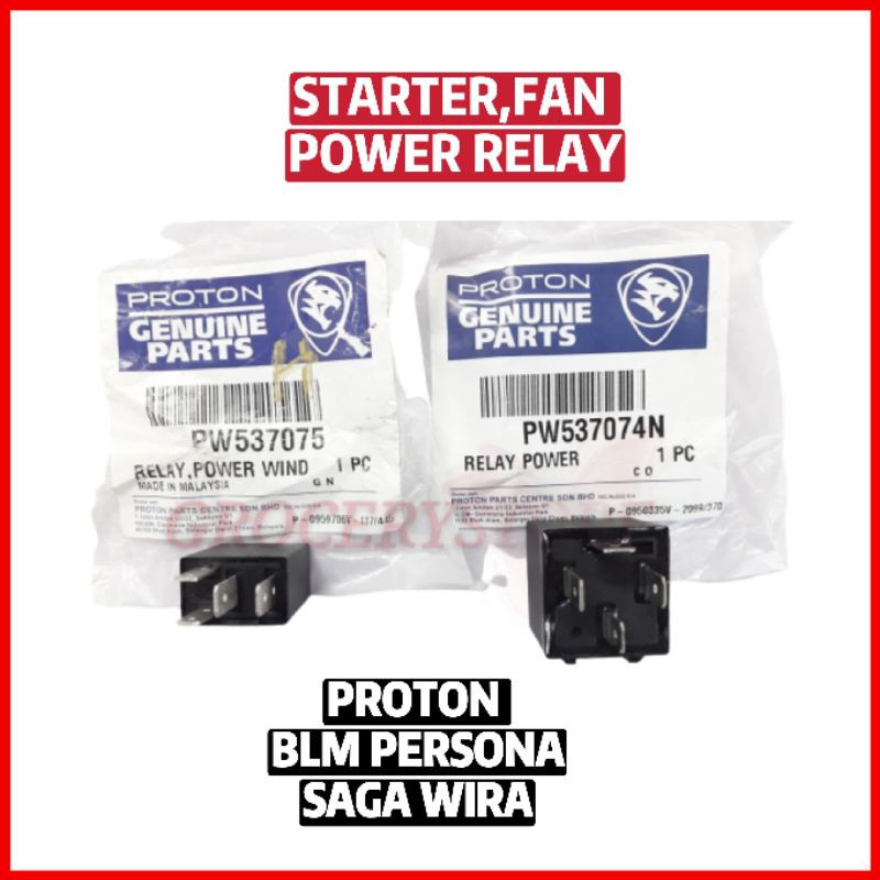 Starter Relay Power Relay (Original) Proton Blm Persona Saga Wira