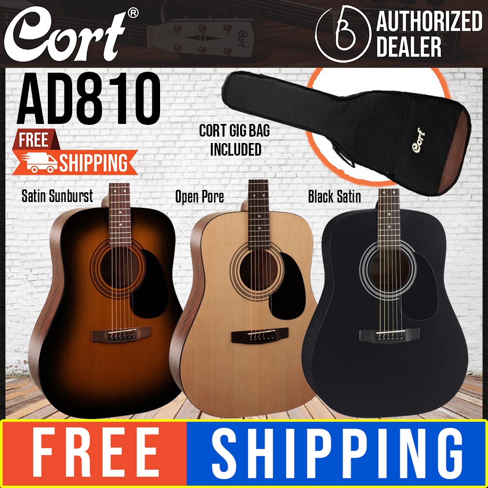 Cort ad810 on sale satin sunburst