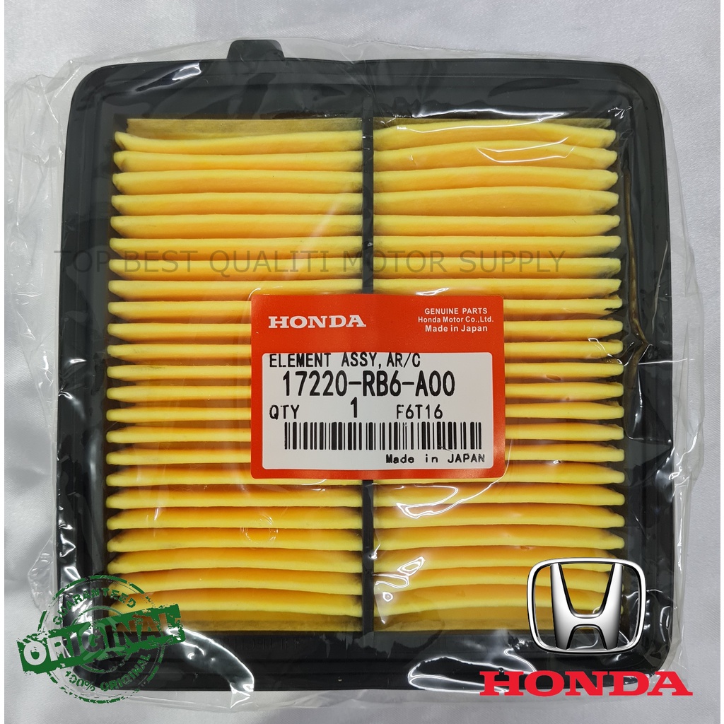 ORIGINAL HONDA CITY TMO AIR FILTER MADE IN JAPAN Shopee Malaysia