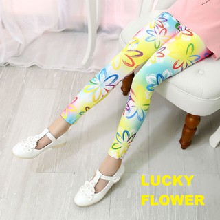 Legging Kids White & Black Seluar 1-12year Kids Legging Cotton / Seluar  Panjang Budak Kanak Kanak Perempuan Harian