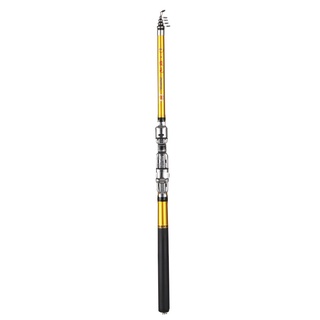 Winter Spinning Carbon Material Telescopic Fishing Rod Pen Pole