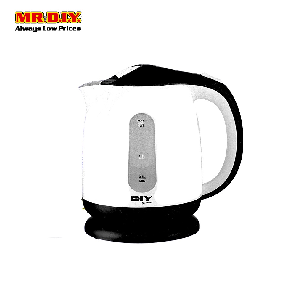 (MR.DIY) Premium 1.7L Electric Kettle Shopee Malaysia