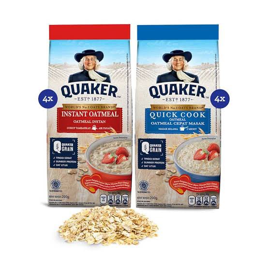 Quaker Cereal INST OATS 200 G RAMAYANA CENGKARENG | Shopee Malaysia