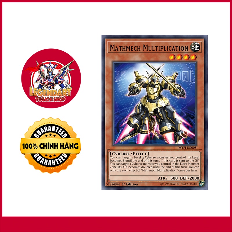 [Original Yugioh Cards] Mathmech Multiplication | Shopee Malaysia