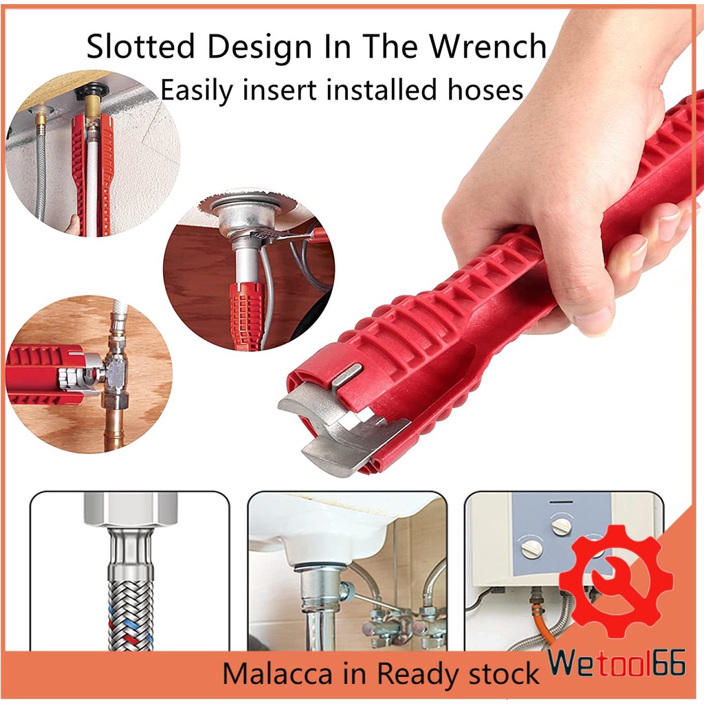 FAUCET & SINK INSTALLER Tool (5 In 1) Faucet and Sink Installer