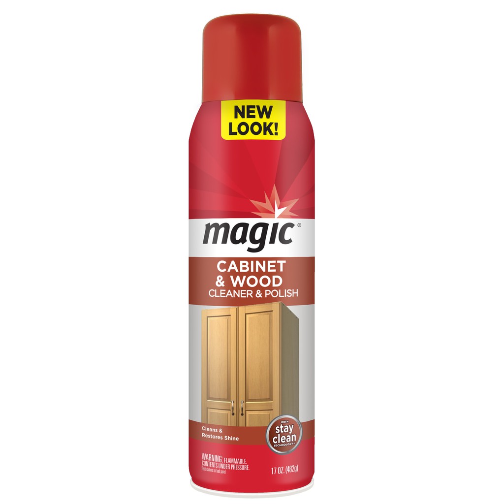 Magic cabinet and wood cleaner and polish