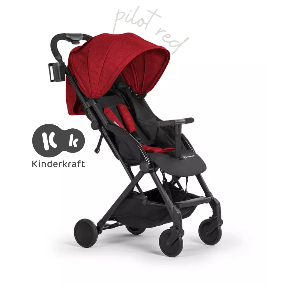 Kinderkraft Pilot Stroller Red Shopee Malaysia