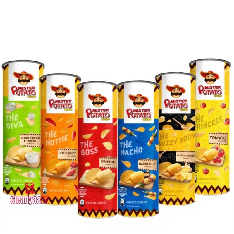 Mister Potato Chips 145G Shopee Malaysia