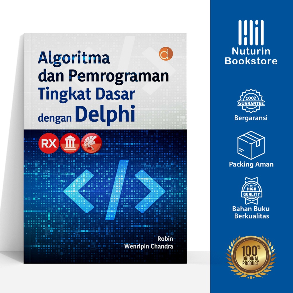 Basic Level Algorithms and Programming Book with Delphi | Shopee Malaysia