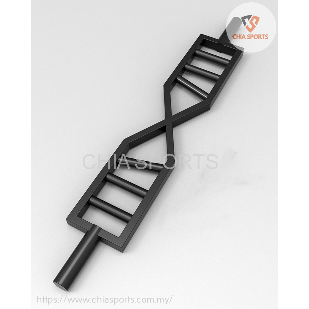 Short discount weightlifting bar