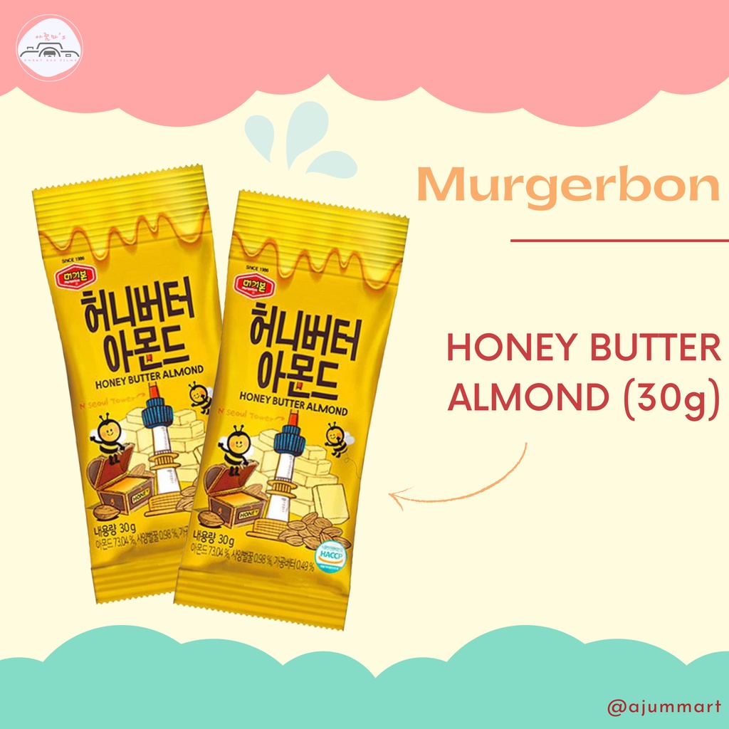 [MURGERBON] Honey Butter Almond (30g) Shopee Malaysia
