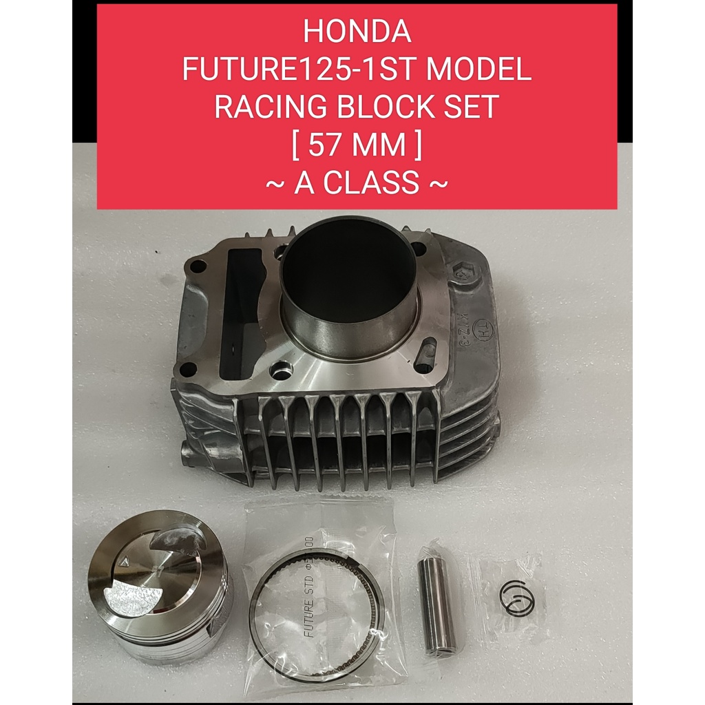 HONDA FUTURE125 1ST MODEL [ 57MM ] RACING BLOCK SET / A CLASS | Shopee ...