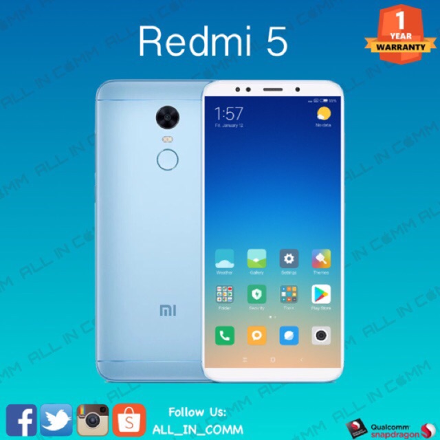 Xiaomi Redmi 5 ( Mi Malaysia ) | Shopee Malaysia