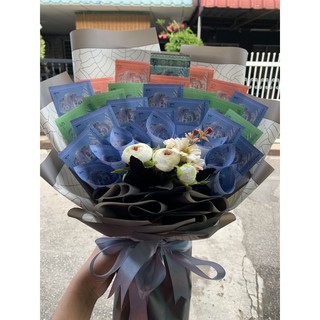 Bouquet Duit Dan Coklat + Free Shopee Voucher (2023)