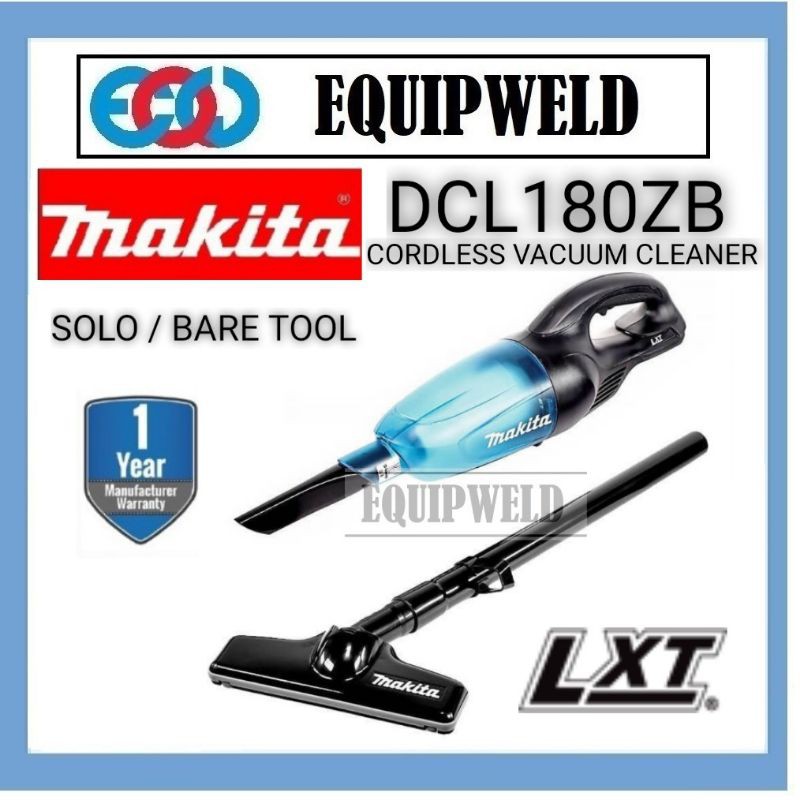 Makita dcl180zb best sale vacuum cleaner