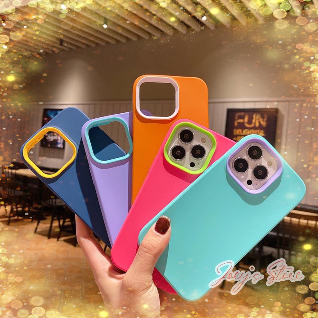 3 in 1 Silicone Case Compatible For iPhone 7 8 PLUS X XR Xs Max 11 12 ...