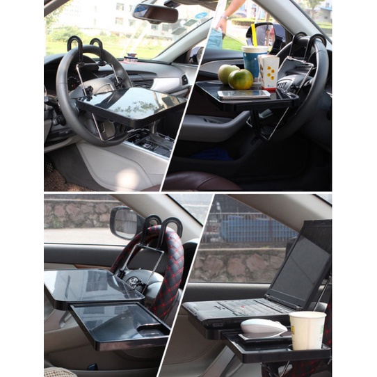 Vehicle Laptop Mini Table laptop stand car cup holder desk Shopee