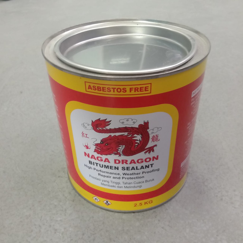 Naga Dragon Bitumen Sealant (2.5kg) | Shopee Malaysia