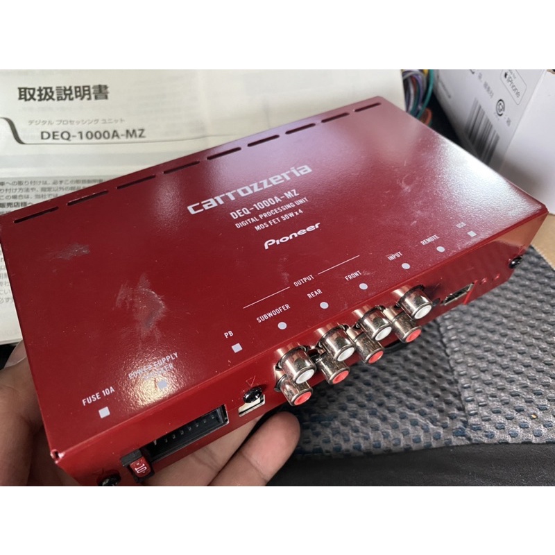 carrozzeria DEQ-1000A DSP カロッツェリア Pioneer パイオニア アンプ 