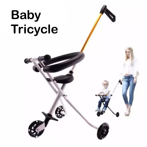 Folding tricycle stroller hotsell