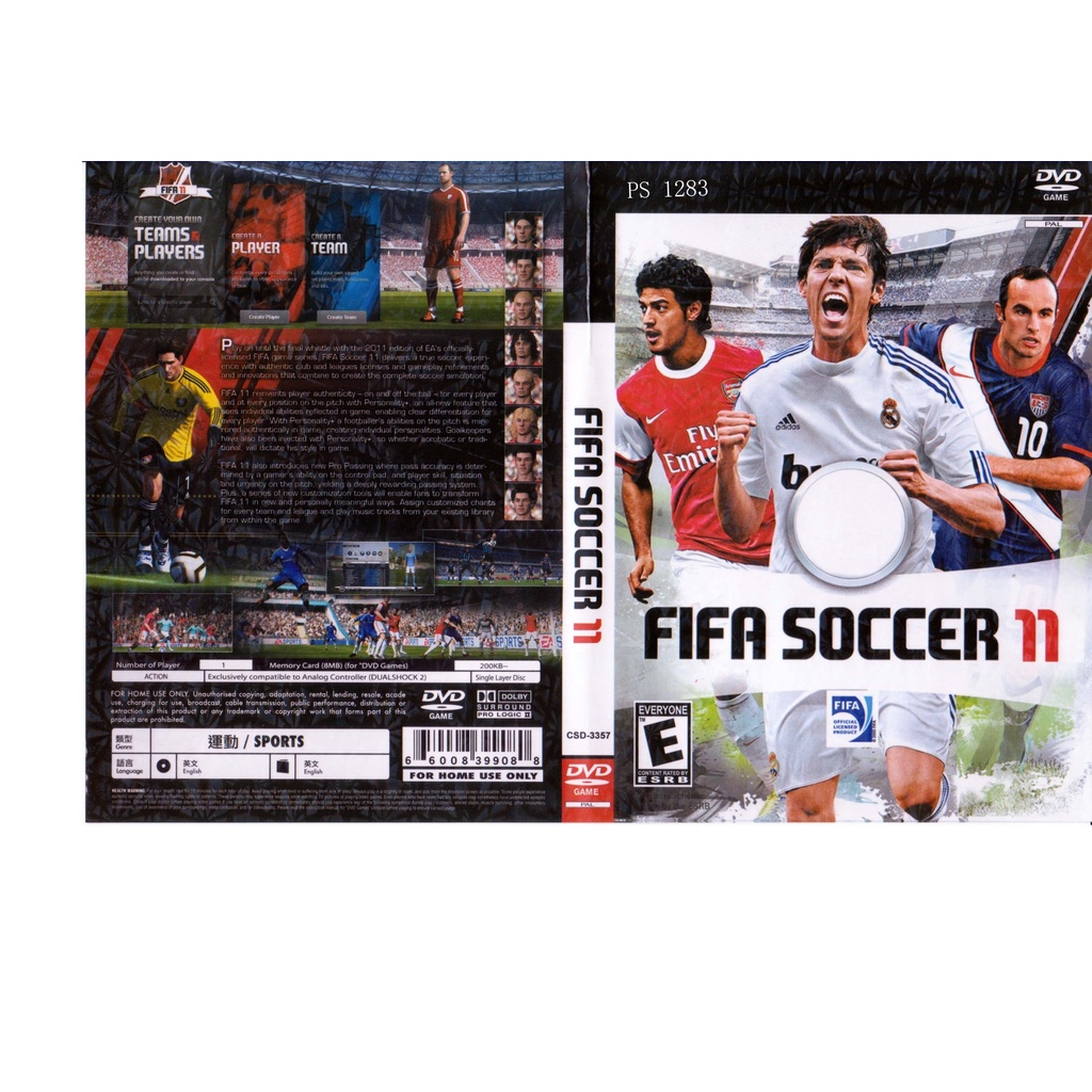 PS2 GAME COLLECTION FIFA 2011 (CD VERSION) | Shopee Malaysia