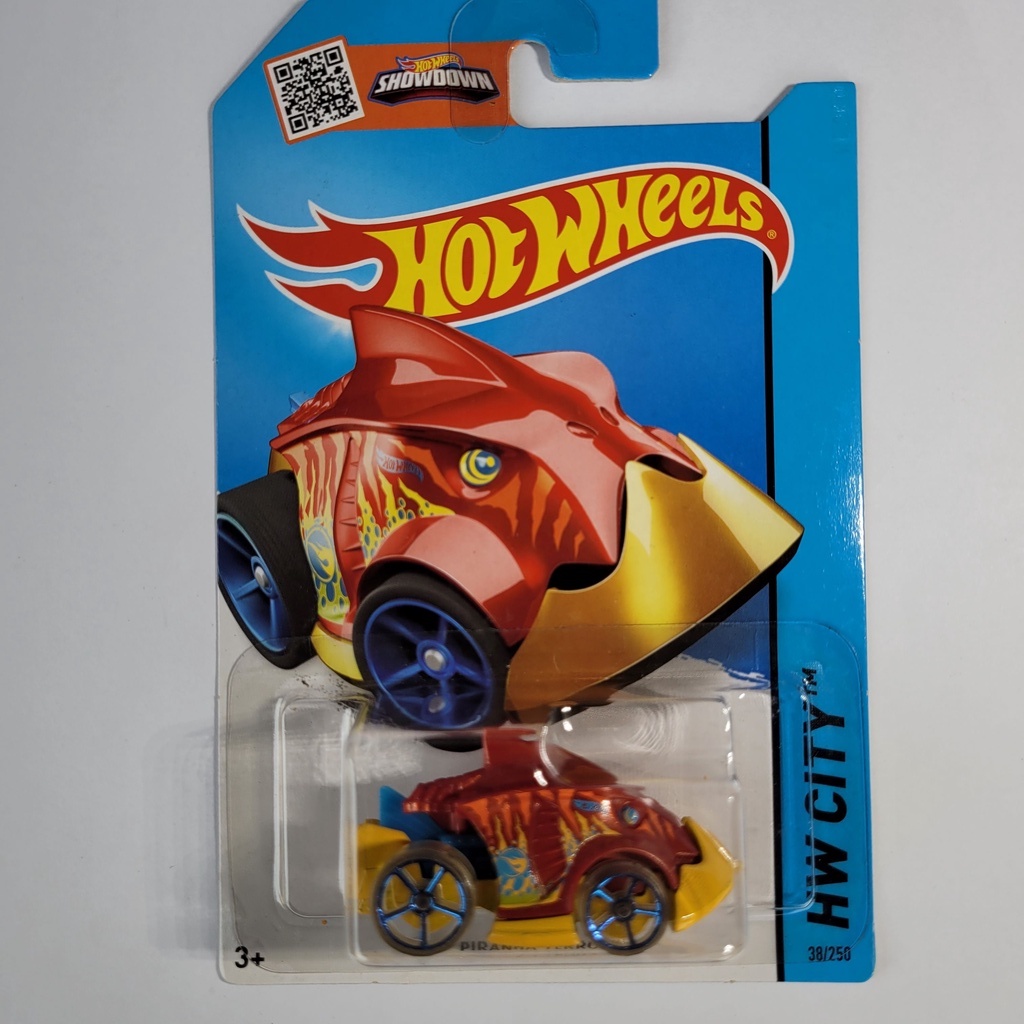 Hot Wheels Piranha Terror | HW CITY | Red | 1:64 Scale | Treasure Hunt ...