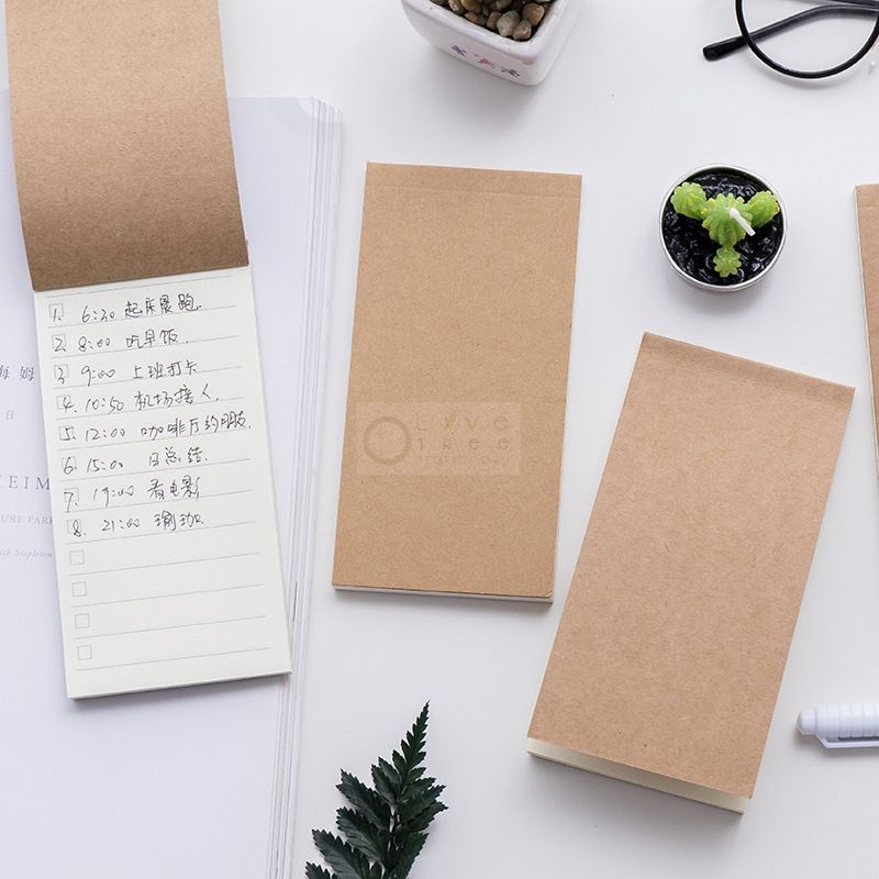 Korean Style Mini Notebooks Blank Notebook, Unlined Journals