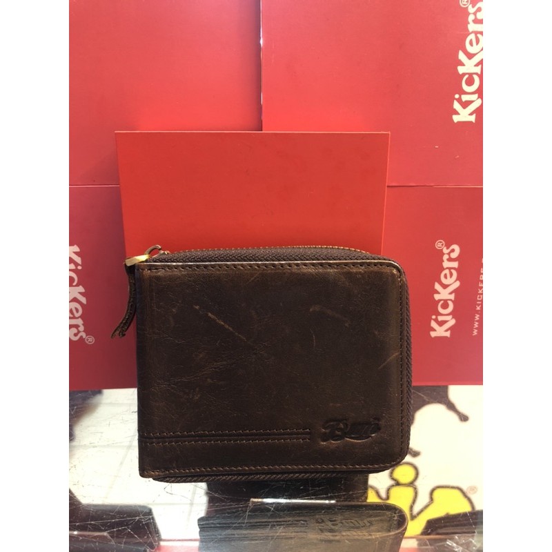 Original BUM EQUIPMENT Genuine Leather Wallet BEW104 Q3 0830 BROWN Shopee Malaysia