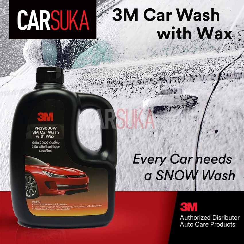 3M Car Care 3M Car Shampoo with WAX PN39000W (1000ml) Shopee Malaysia