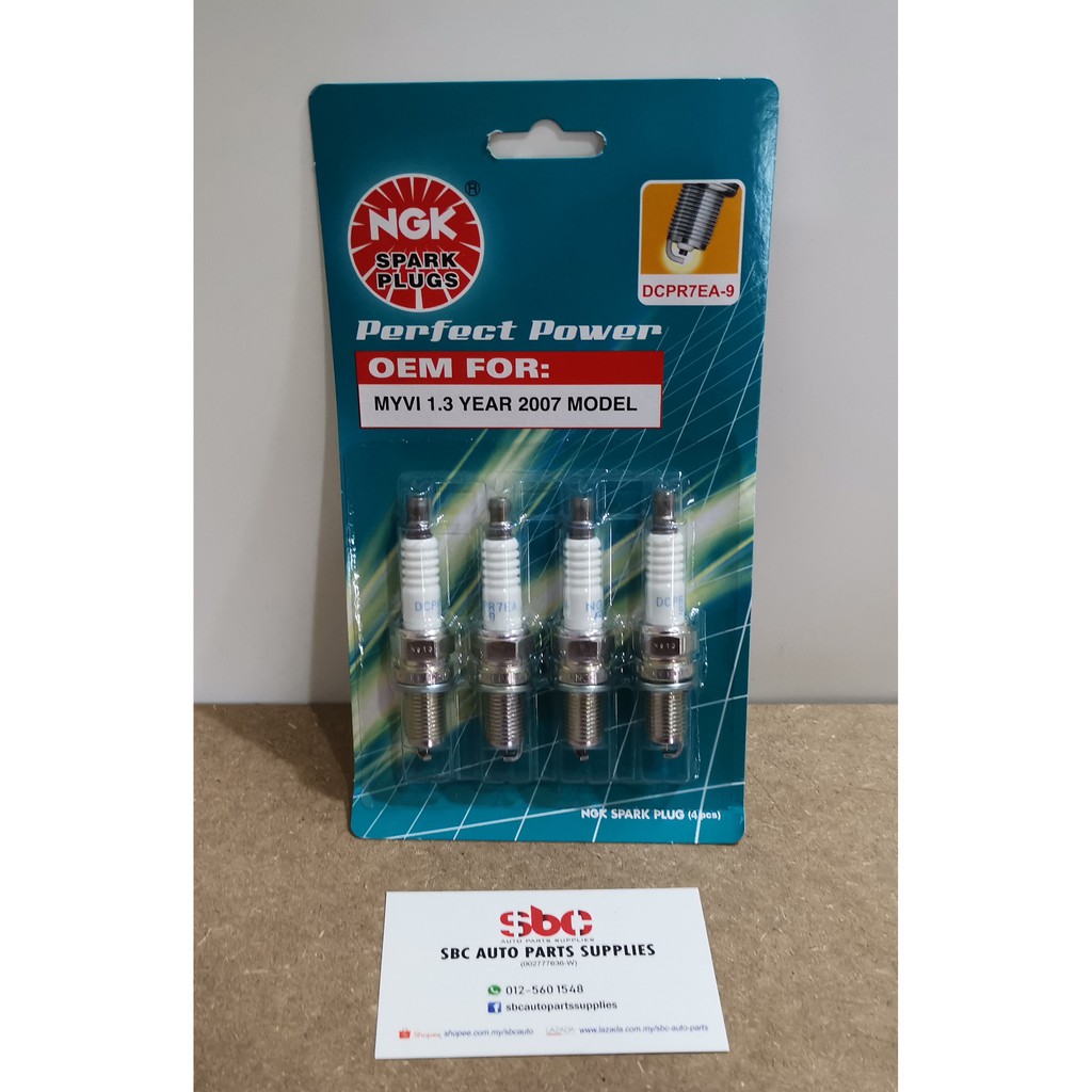 NGK SPARK PLUG PERODUA MYVI 1.3 1.5 MYVI LAGI BEST ALZA (DCPR7EA9A