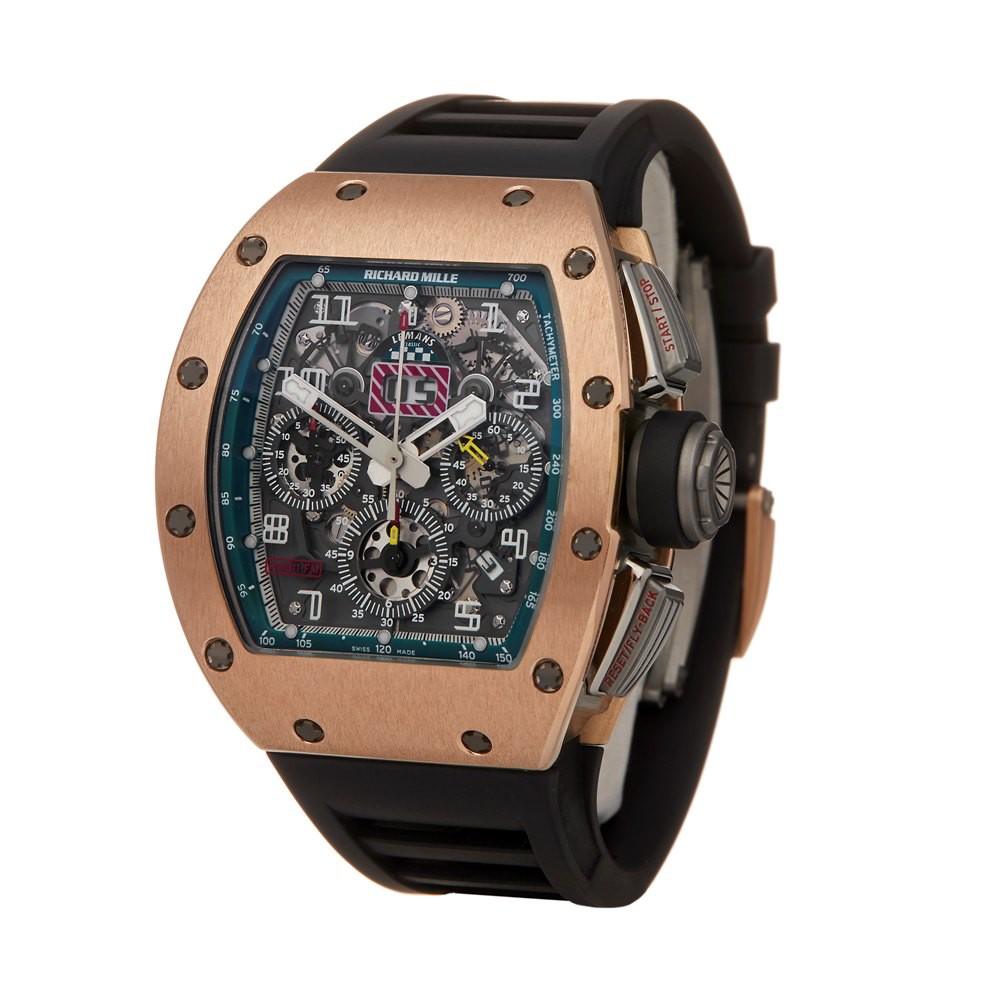 RichardMille RM011 FM Le Mans Flyback Chronograph Titanium Rose Gold