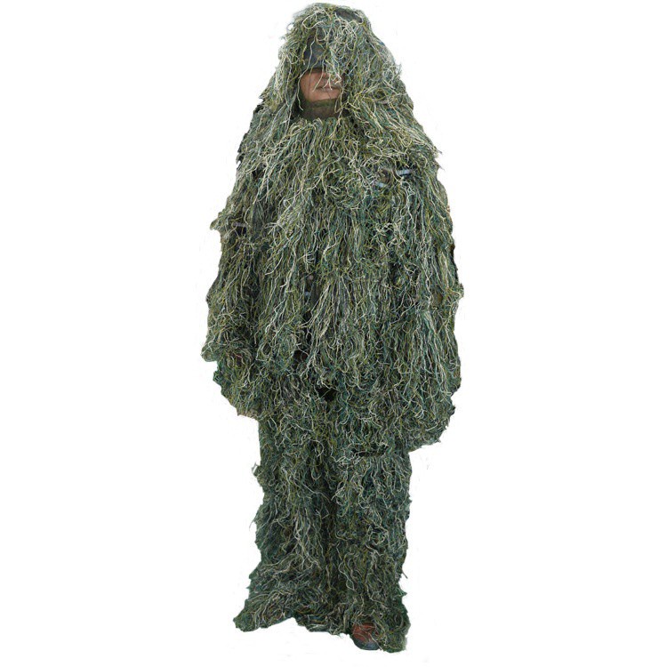 Hunting Camouflage Ghillie Suit 3D Camo Clothing Jungle Military ...