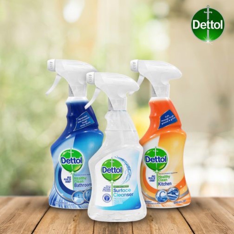 Dettol on sale bathroom cleaner