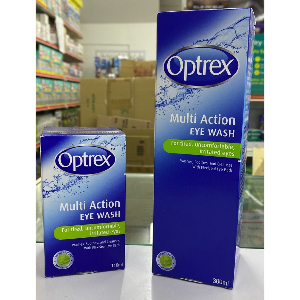 Optrex Multi Action Eye Wash 110ml/ 330ml Shopee Malaysia