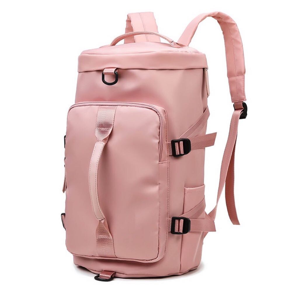 《Mega Deal》3 Ways Carry Duffel Backpack Water Resistant Wet Pocket ...