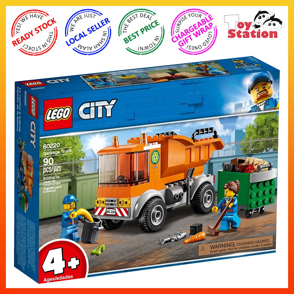 Lego city great vehicles 2025 garbage truck