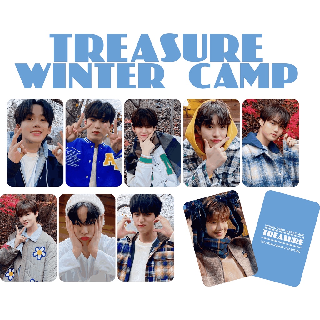 Treasure WINTER CAMP PHOTOCARD Shopee Malaysia