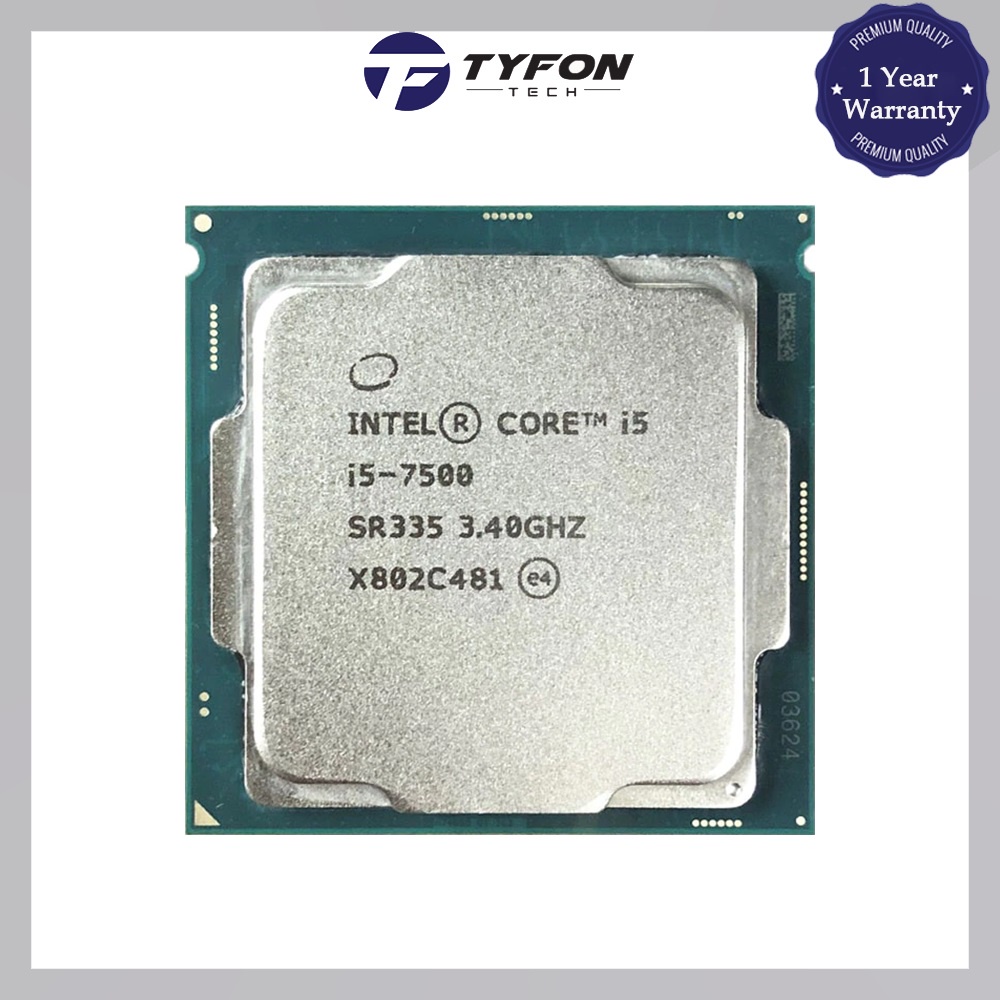 Intel Core i5-7500 Desktop Processor (6M Cache, up to 3.40 GHz ...